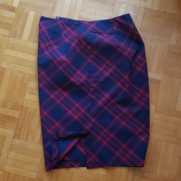 COPY - Plaid midi skirt - Picture 4 of 4